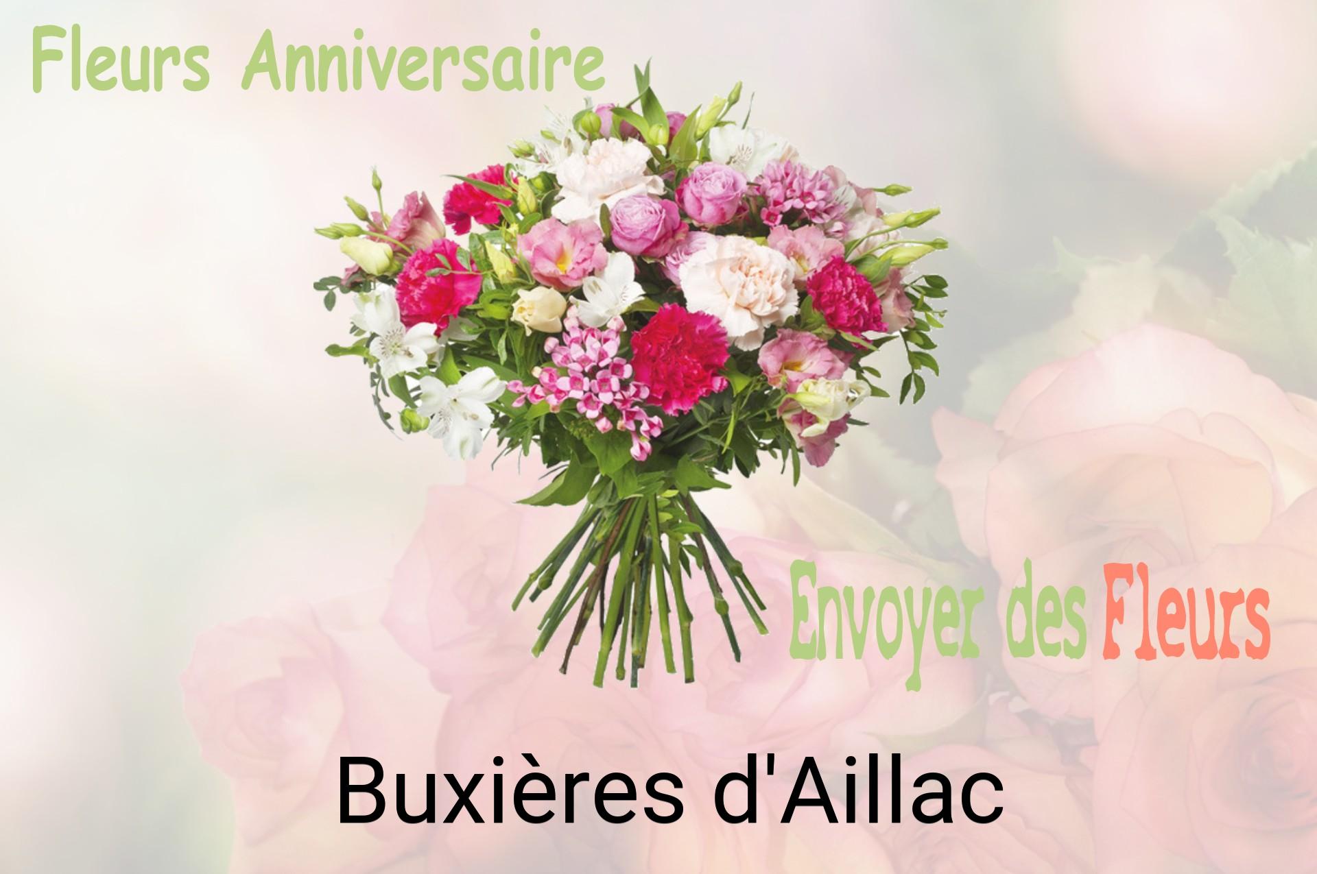 Bouquet de fleurs d’anniversaire livré à Buxières-d'Aillac