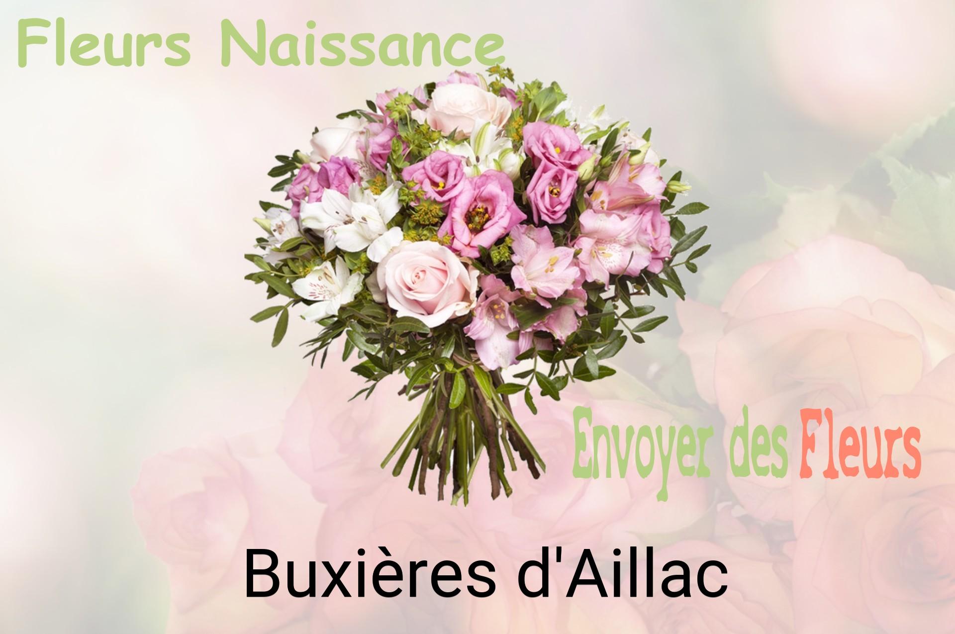 Bouquet de fleurs de naissance livré à Buxières-d'Aillac