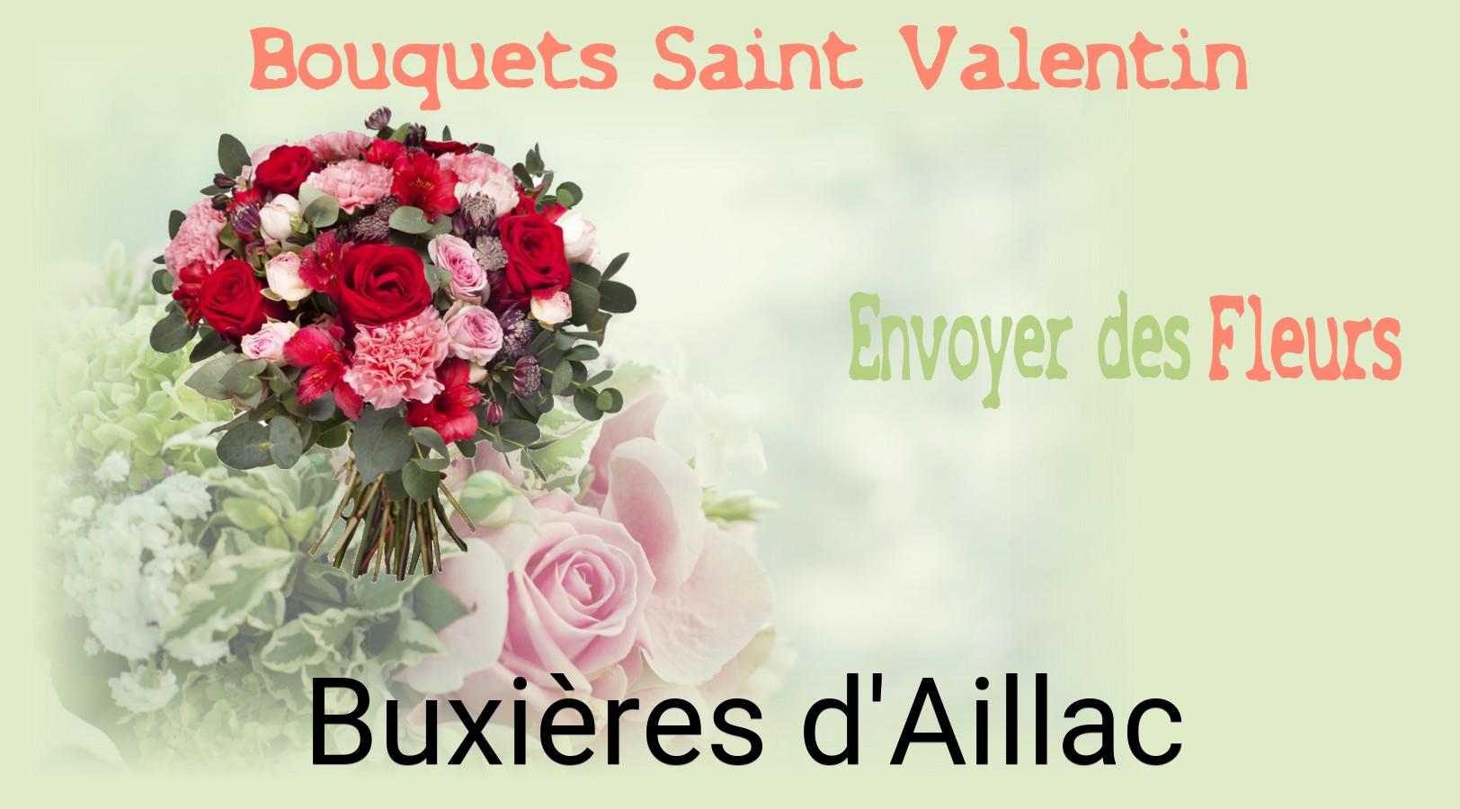 Roses de Saint-Valentin livrées à Buxières-d'Aillac