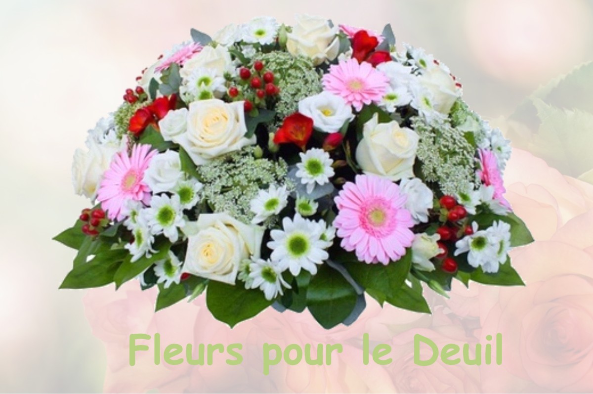 fleurs deuil BUXIERES-D-AILLAC